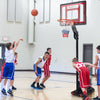Portable Basketball Hoop with 10 Adjustable Height Settings