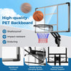 Portable Basketball Hoop with 10 Adjustable Height Settings & Weight Bag