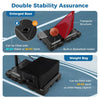 Portable Basketball Hoop with 10 Adjustable Height Settings & Weight Bag