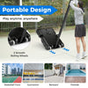 Portable Basketball Hoop with 10 Adjustable Height Settings & Weight Bag