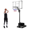 Portable Basketball Hoop with 10 Adjustable Height Settings & Weight Bag