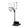 Portable Basketball Hoop with 10 Adjustable Height Settings & Weight Bag