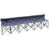 Precision 6 Seater Quick Bench – Foldable Team Sub Bench with Bag