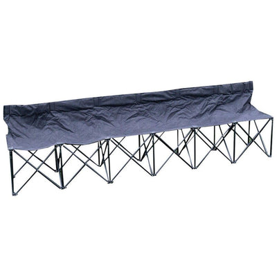 Precision 6 Seater Quick Bench – Foldable Team Sub Bench with Bag