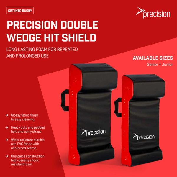 Precision Double Wedge Rugby Hit Shield