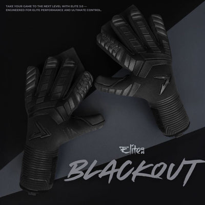 Precision Elite 3.0 Blackout Contact Latex Goalkeeper Gloves