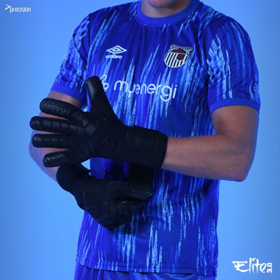 Precision Elite 3.0 Blackout Contact Latex Goalkeeper Gloves