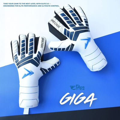 Precision Elite 3.0 Giga Latex Strapless/Strapped Goalkeeper Gloves