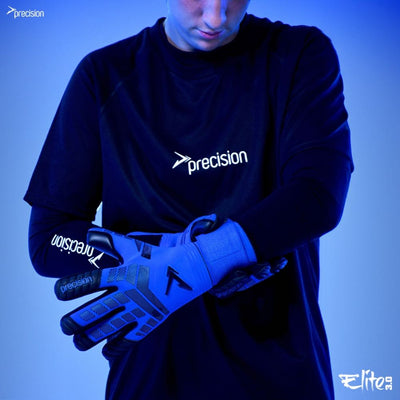 Precision Elite 3.0 Grip Latex Strapless/Strapped Goalkeeper Gloves