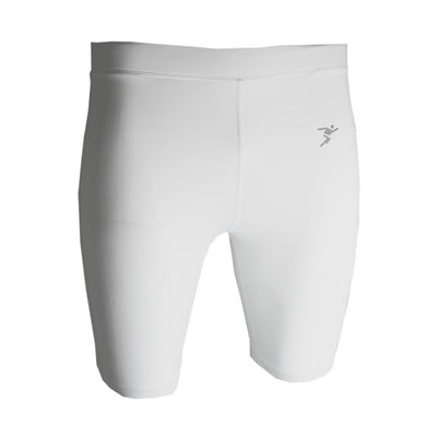 Precision Essential Compression & Thermal Baselayer Shorts – Adult – White