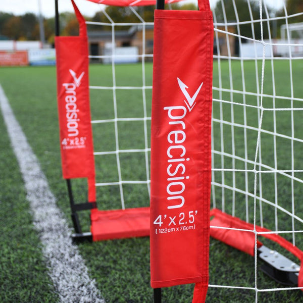 Precision Flexi Net Portable Football Goals – All Sizes: 4ft to 8ft