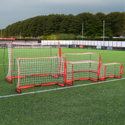 Precision Flexi Net Portable Football Goals – All Sizes: 4ft to 8ft