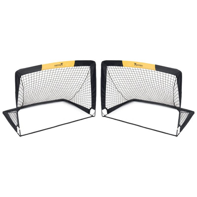 Precision Folding Mini Football Goals (Set of 2)