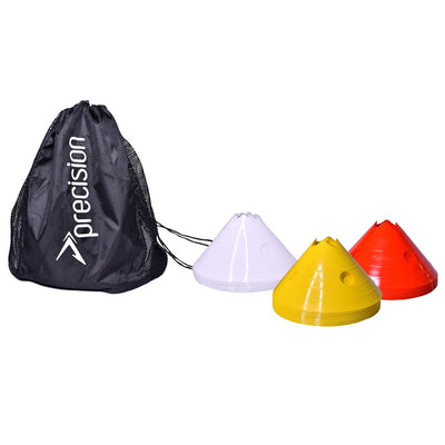 Precision Giant Saucer Cone Set – 20 Pack with Carry Bag