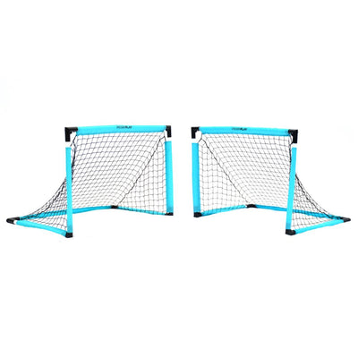 Precision PLAY Quick Folding Football Goals (Set of 2)