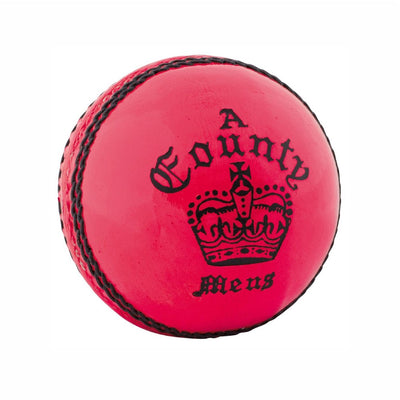 Readers County Crown Cricket Ball Red
