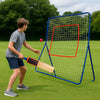Cricket Practice Y Frame with Mesh Screen for Rebound Training