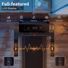 Advanced Treadmill with Pulse Sensors and Intuitive LCD Display for Workout Metrics