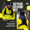 Six Peaks LED Sport Vest with Rechargeable Battery