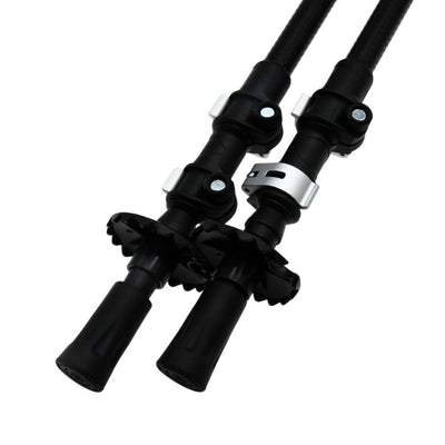 Six Peaks Stride Adjustable Walking Poles - Twin Pack
