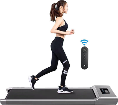 Smart Treadmill with Bluetooth Speaker, Remote Control & LED Display