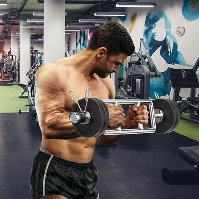 Bicep Curl Weightlifting Bar