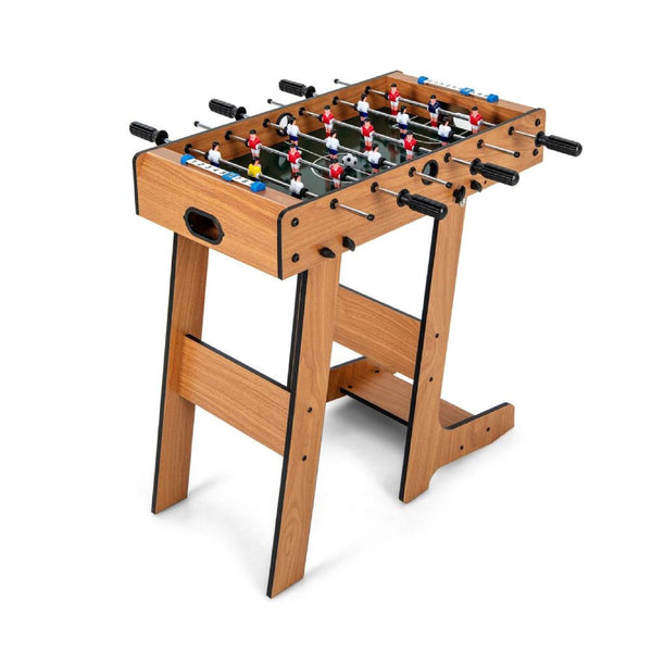 Space-Saving Folding Table Football Games Table