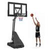 Stepless Adjustable Basketball Hoop with 43-Inch PC Backboard