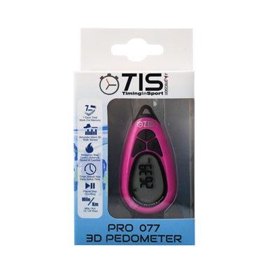 TIS Pro 077 Step Counter 3D Pedometer