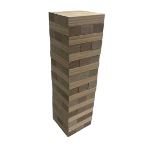 Toyfinity Giant Wooden Tumbling Tower Game with Carry Bag