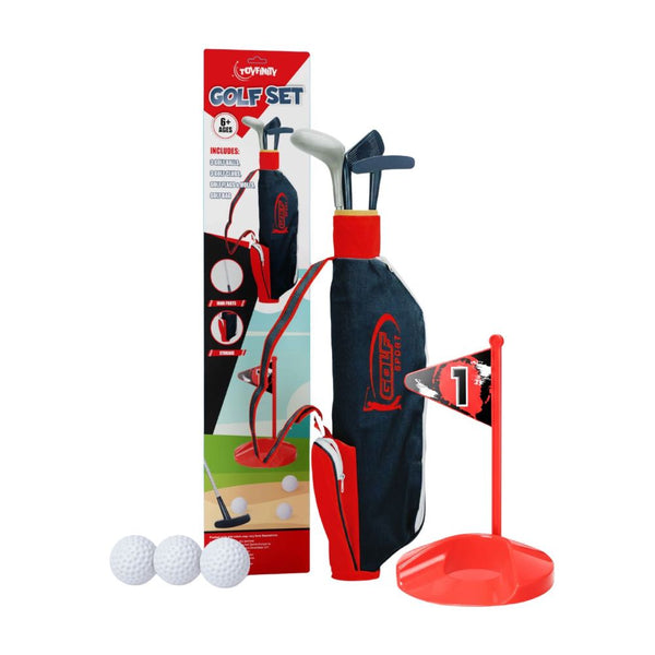 Toyfinity Junior Golf Set with Carry Bag