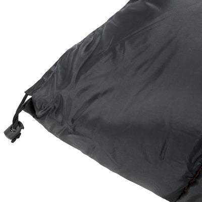 Trespass Envelop 3 Season Waterproof Sleeping Bag in Black