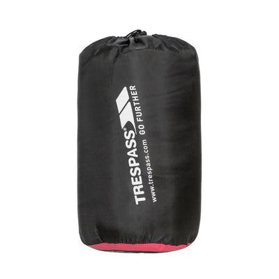 Trespass Envelop 3 Season Waterproof Sleeping Bag in Black