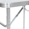 Trespass Folding Aluminium Camping Table with Adjustable Height & Carry Handle