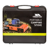 Trespass Gastro Portable Gas Camping Stove with Ring Burner