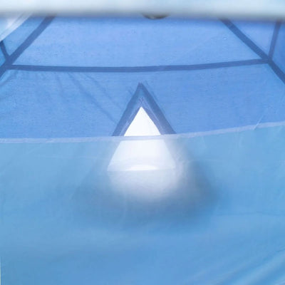 Trespass Ghabhar 4-Man Double-Skin Waterproof Tent – Blue