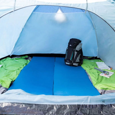 Trespass Ghabhar 4-Man Double-Skin Waterproof Tent – Blue