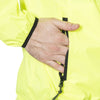 Trespass Men’s Retract Packaway Hi-Vis Waterproof Yellow Jacket
