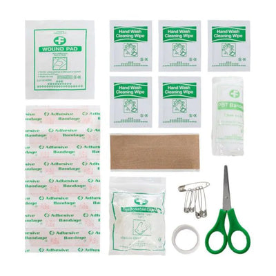 Trespass Mini First Aid Kit with Ripstop Case and Travel Essentials