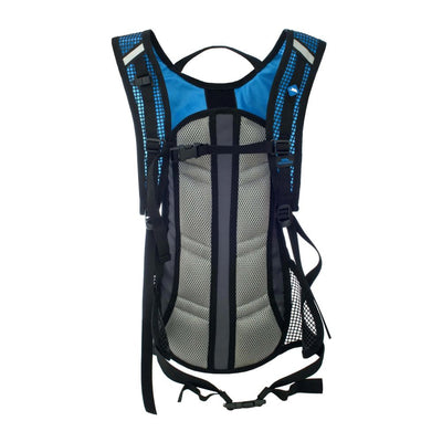 Trespass Mirror Hydration 15L Hiking Backpack with 2L Bladder - Blue