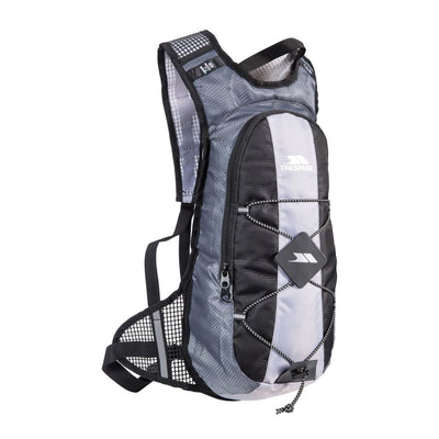 Trespass Mirror Hydration 15L Hiking Backpack with 2L Bladder - Grey