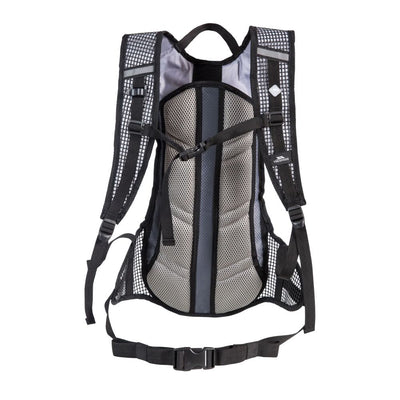 Trespass Mirror Hydration 15L Hiking Backpack with 2L Bladder - Grey