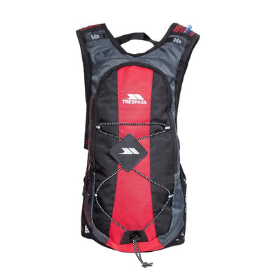 Trespass Mirror Hydration 15L Hiking Backpack with 2L Bladder - Blue