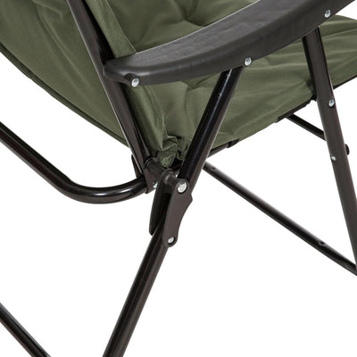 Trespass Padded Folding Camping Chair with Foam Seat – Available in Different Colours