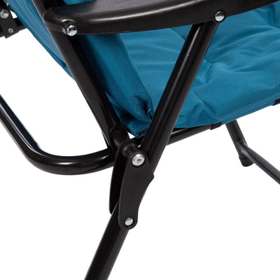 Trespass Padded Folding Camping Chair with Foam Seat – Available in Different Colours