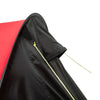 Trespass Swift 2-Man Pop-Up Tent with Mosquito Net Door – Red/Black