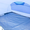Trespass Torrisdale 6-Man Double-Layer Waterproof Tent with Built-In Groundsheet – Blue
