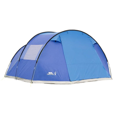 Trespass Torrisdale 6-Man Double-Layer Waterproof Tent with Built-In Groundsheet – Blue