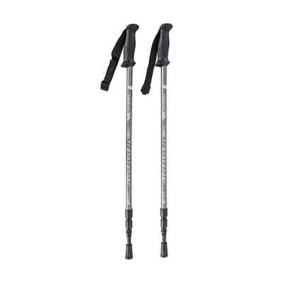 Trespass Transduo Walking Poles (2pcs) – Adjustable Aluminium Trekking Sticks