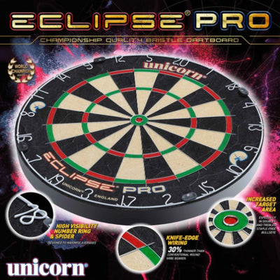 Unicorn Eclipse Pro Competition Bristle Dartboard